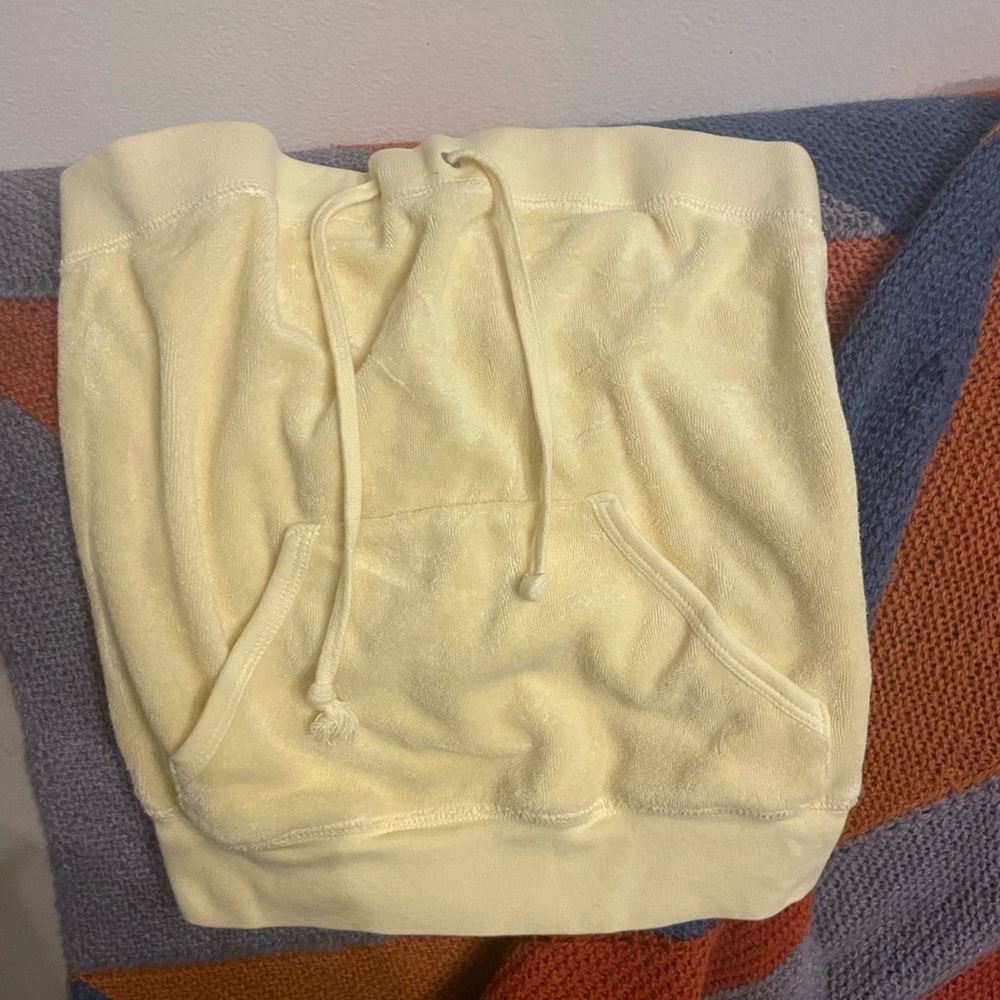 Juicy couture Y2K petite mini skirt pastel yellow